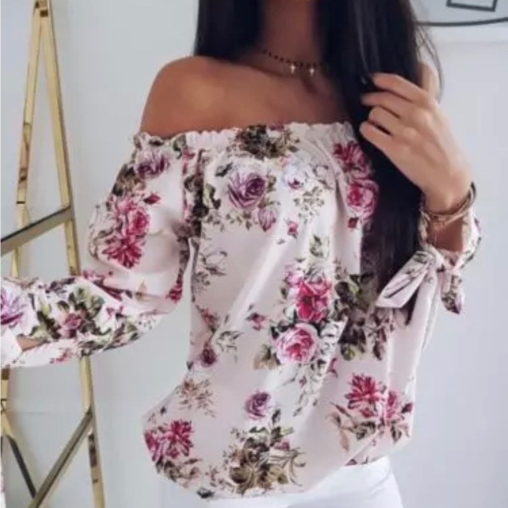 Off shoulder blouse